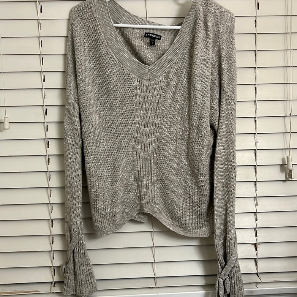 Express sweater with bell sleeves size small